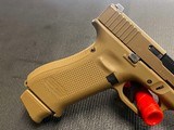 GLOCK 19 X 19X FDE BROWN FULL SIZE 9MM LUGER (9X19 PARA) - 2 of 3