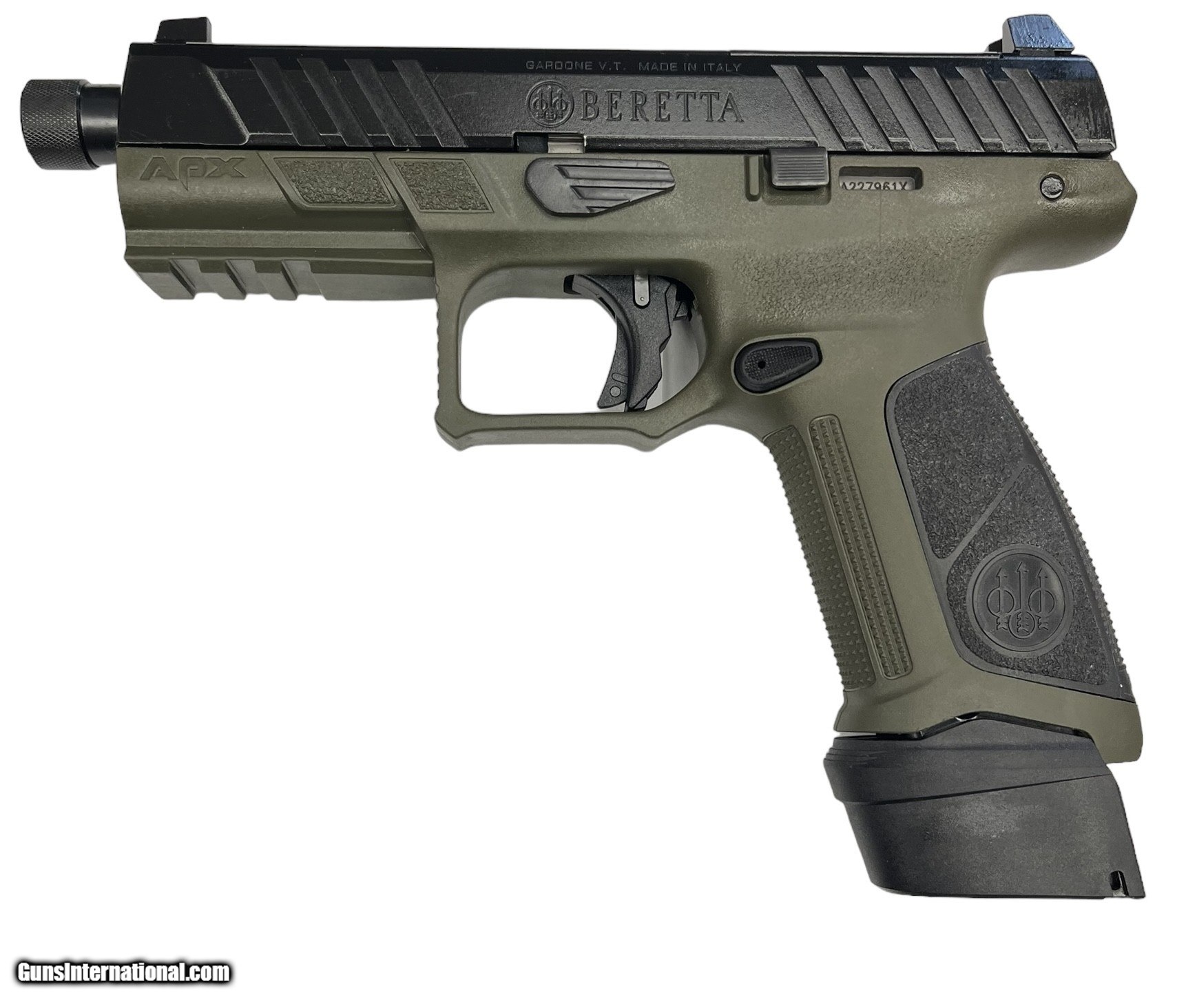 BERETTA APX Tactical 9MM LUGER (9X19 PARA)