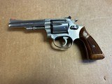 SMITH & WESSON 63 No Dash Stainless Steel w/Wood Grips .22 LR - 1 of 3