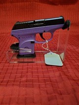 RUGER LCP 380ACP BL/PURPLE POLY 6+1 3725 380 ACP .380 ACP - 3 of 3