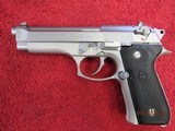 BERETTA BERETTA 92FS INOX FULL STAINLESS 9MM USA MADE 9MM LUGER (9X19 PARA) - 3 of 3