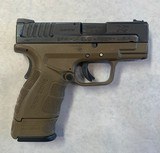 SPRINGFIELD ARMORY XD9 Sub compact 9MM LUGER (9X19 PARA) - 2 of 3