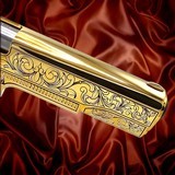 ROCK ISLAND ARMORY Customized 1911, 9mm, 24K Gold, Deep English Scrolls Engraved - RARE 9MM LUGER (9X19 PARA) - 3 of 3