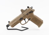 FN FNX-45 Tactical FDE with Trijicon RM02 Red Dot .45 ACP - 2 of 3