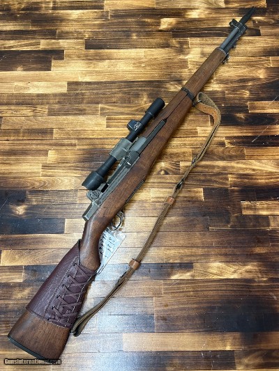 SPRINGFIELD ARMORY AUGUST 1943 M1D SNIPER RIFLE! .30-06 SPRG