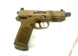 FN FNX 45 ACPFlat Dark Earth .45 ACP - 1 of 2