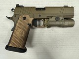 NIGHTHAWK CUSTOM SANDHAWK COMP IOS SYSTETM RMR, SUREFIRE X300 9MM LUGER (9X19 PARA) - 1 of 3