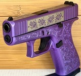 GLOCK 43x 43 Purple 9MM LUGER (9X19 PARA) - 3 of 3