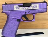 GLOCK 43x 43 Purple 9MM LUGER (9X19 PARA) - 2 of 3