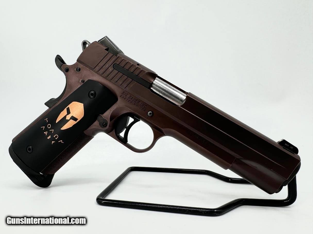 SIG SAUER 1911 SPARTAN MOLON LABE .45 ACP