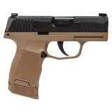 SIG SAUER P365 TACPAC [COYOTE BROWN] 9MM LUGER (9X19 PARA) - 2 of 3