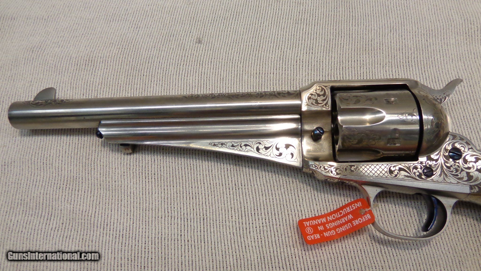 UBERTI 1875 Outlaw Engraved .45 COLT