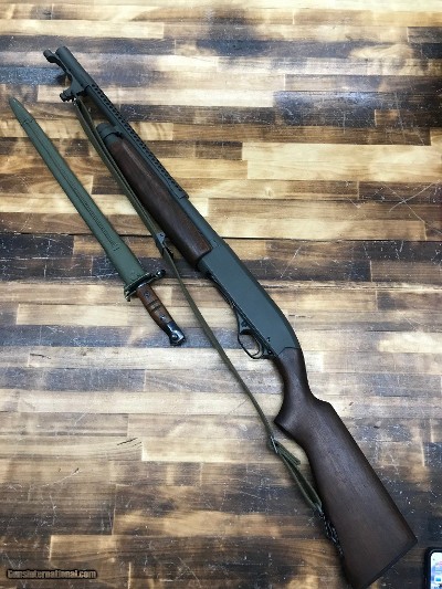 WINCHESTER MODEL 1200 VIETNAM TRENCH GUN W/ 1917 BAYONET! 12 GA