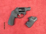 RUGER Ruger, LCRx, Double Action, Revolver, Small Frame, 357 Magnum, 1.875" Barrel, Stainless Steel, Matte Finish, Black, Hogue Tamer Monogrip, U - 1 of 3