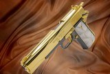 SPRINGFIELD ARMORY 1911 Mil-Spec - 24K Gold & Black Chrome Plated .45 ACP - 3 of 3