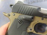 KIMBER MICRO 9 DESERT TAN W/CRIMSON TRACE 9MM LUGER (9X19 PARA) - 3 of 3