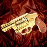 SMITH & WESSON 640 CENTENNIAL - 24K Gold Platted - 38 Special - RARE .38 SPL +P - 3 of 3