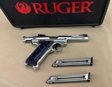 RUGER MARK IV TALO HUNTER RAFFIR .22 LR - 2 of 3