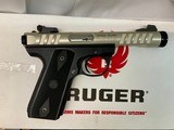RUGER 22/45 Lite .22 LR 4.4" Threaded Barrel Accessory Rail .22 LR - 3 of 3