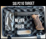 SIG SAUER P210 TARGET 9MM LUGER (9X19 PARA) - 1 of 1