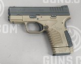 SPRINGFIELD ARMORY XDS 9 9MM LUGER (9X19 PARA) - 1 of 3