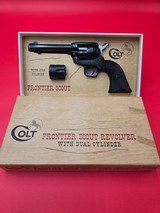 COLT frontier scout revolver with dual cylinder .22 LR/.22 WMR - 1 of 3