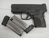 SPRINGFIELD ARMORY XDS-9 3.3 + 5 MAGS 9MM LUGER (9X19 PARA) - 2 of 3