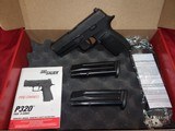 SIG SAUER P320 - UD320CA-9-B1 9MM LUGER (9X19 PARA)