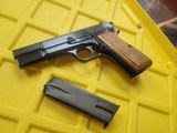 BROWNING "HI-POWER" MADE IN BELGIUM 9MM LUGER (9X19 PARA) - 1 of 3