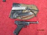 LUGER 1941 P08 LUGER 9MM 2 MAGS AND HOLSTER 9MM LUGER (9X19 PARA)