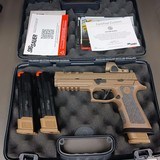 SIG SAUER P320 DH3 CUSTOM WORKS 9MM LUGER (9X19 PARA) - 1 of 3