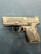 SPRINGFIELD ARMORY XDS-9 3.3 9MM LUGER (9X19 PARA) - 1 of 2