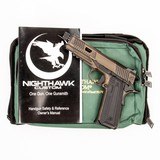 NIGHTHAWK CUSTOM AGENT 2 .45 ACP - 3 of 3