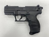WALTHER P22 BLACK CA COMPLIANT .22 LR - 1 of 2