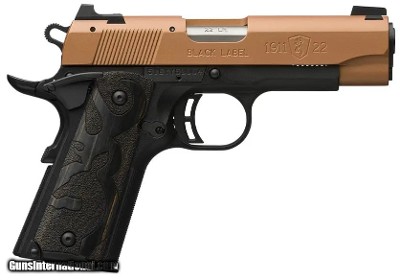 BROWNING 1911 BLACK LABEL .22 LR