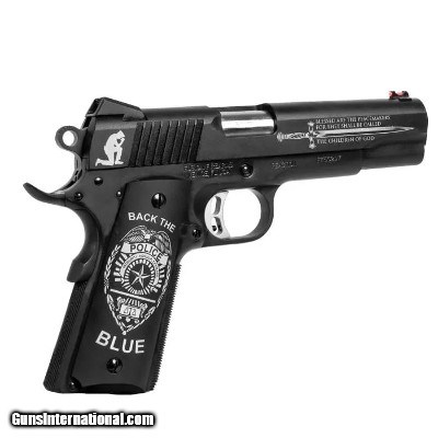 FUSION FIREARMS 1911 REACTION BACK THE BLUE 10MM