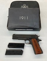 SPRINGFIELD ARMORY 1911 MIL-SPEC CA COMPLIANT .45 ACP - 1 of 3