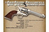 COLT SILVER STALLION .45 LC