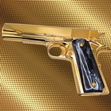 ROCK ISLAND ARMORY Customized 1911 Full Size, 9mm, Mirror Finish Polishing and 24K Gold 9MM LUGER (9x19 PARA) - 3 of 3