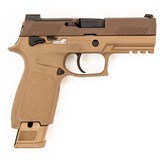 SIG SAUER P320 M18 9MM LUGER (9X19 PARA) - 2 of 3