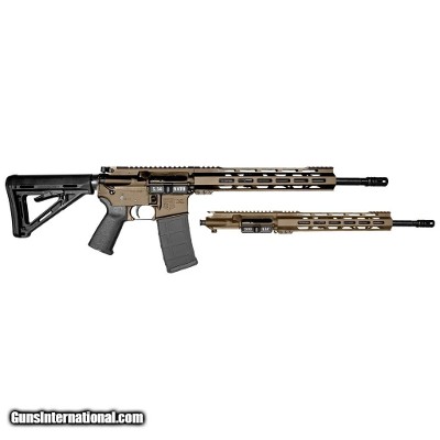 DIAMONDBACK DB15 CARBON SERIES (FDE DUAL-CAL PACKAGE) 5.56X45MM NATO/.300 AAC BLACKOUT