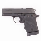 SIG SAUER P938 SAS 9MM LUGER (9X19 PARA)