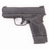 SPRINGFIELD ARMORY XDS-9 3.3 9MM LUGER (9X19 PARA) - 1 of 3