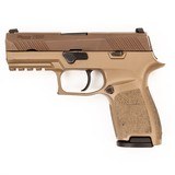 SIG SAUER P320 9MM LUGER (9X19 PARA) - 1 of 3