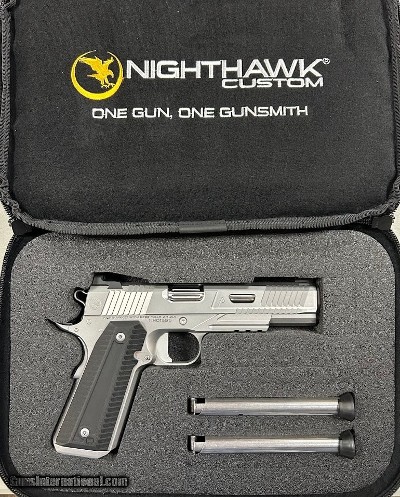 NIGHTHAWK CUSTOM AGENT 2 1911 FACTORY NEW .45 ACP