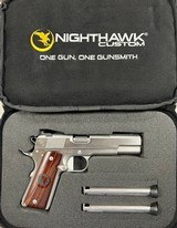 NIGHTHAWK CUSTOM 1911 Classic Government FACTORY NEW 9MM LUGER (9x19 PARA) - 1 of 3