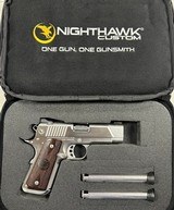 NIGHTHAWK CUSTOM 1911 T4
9MM LUGER (9x19 PARA) - 1 of 3