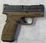 SPRINGFIELD ARMORY XD-9 SUB COMPACT MOD 2 9MM LUGER (9x19 PARA) - 2 of 3
