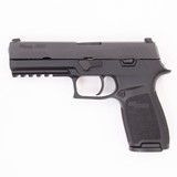 SIG SAUER P320 9MM LUGER (9x19 PARA)