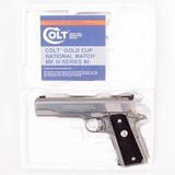 COLT SERIES 80 MK IV GOLD CUP NATIONAL MATCH .45 ACP - 3 of 3